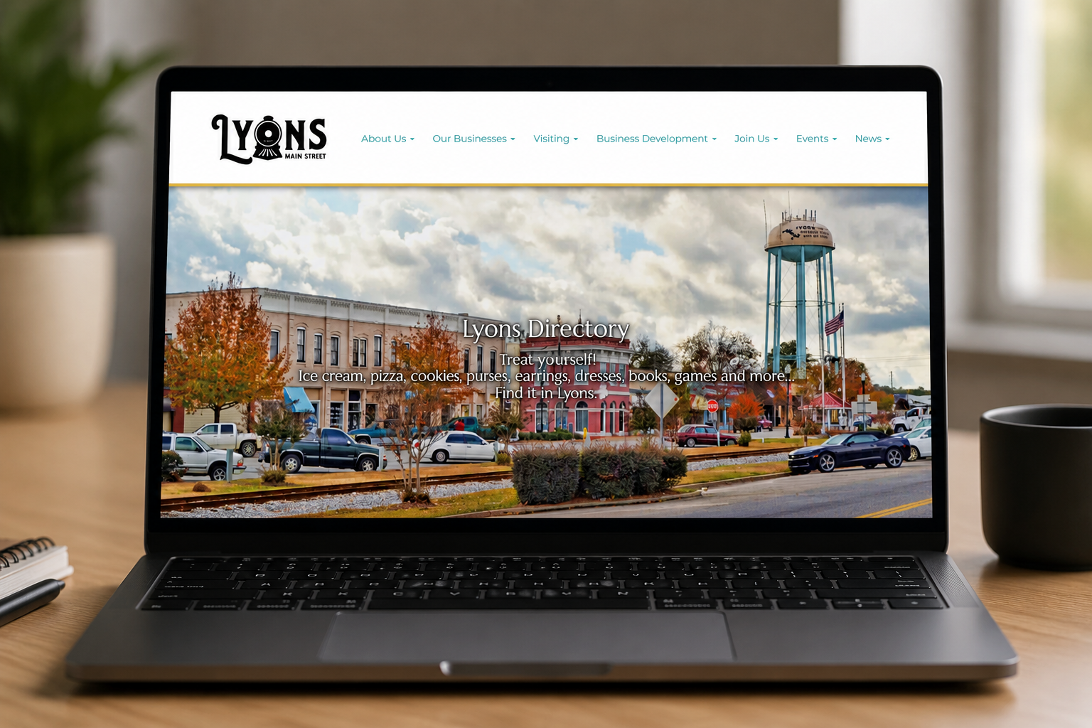 Website support services including website design, content management, business directories, and online information updates for organizations and small businesses.